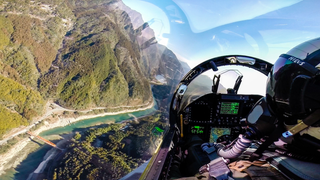 Spectacular photos taken by an F-18 weapons trainer officer